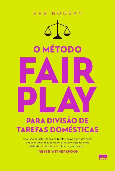 Capa do livro O Metodo Fair Play para Divisao de Tarefas Domesticas, de Eve Rodsky