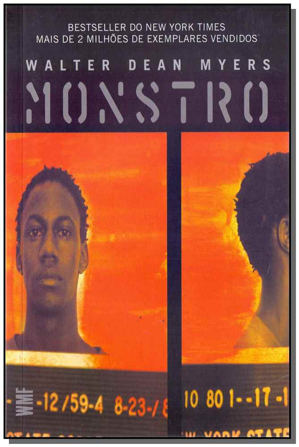 Capa do livro Monstro, de Walter Dean Mayers