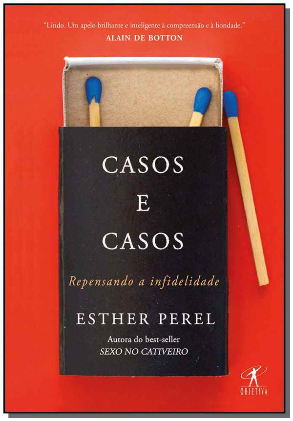 Capa do livro Casos e Casos, de Esther Perel