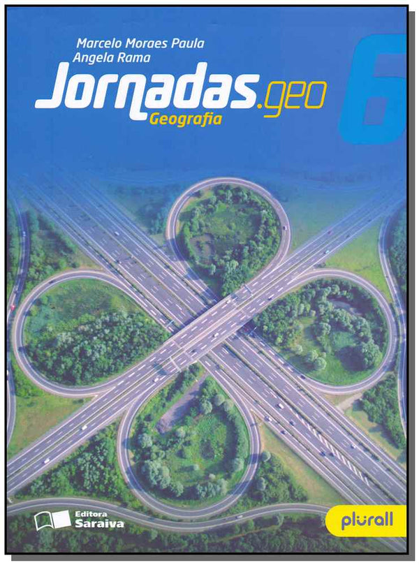 Capa do livro Jornadas.geo - Geografia - 6° Ano - 03ed/16, de Marcelo Moraes Paula, Angela Rama