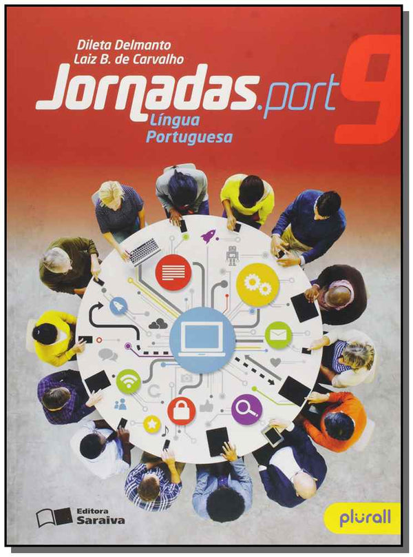 Capa do livro Jornadas.port - Língua Portuguesa - 9º Ano - 03ed/16, de Dileta Delmanto, Laiz B. de Carvalho