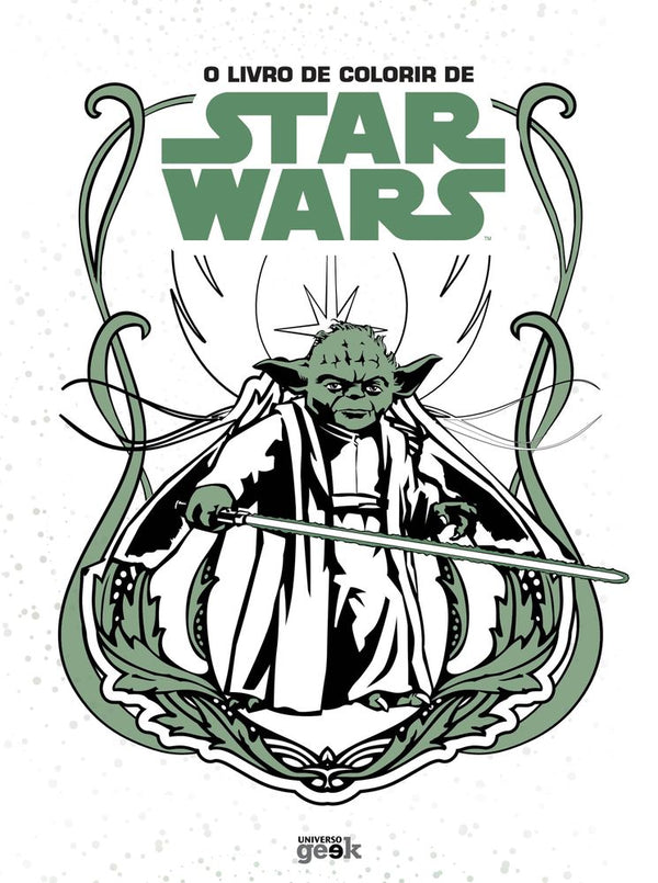 Capa do livro O Livro de Colorir de Star Wars, de Editora Universo dos Livros