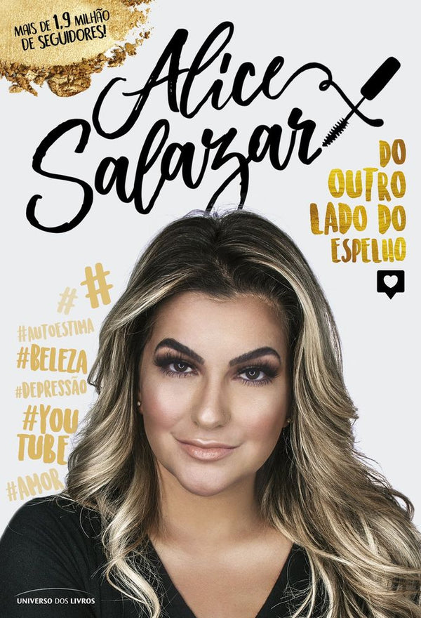 Capa do livro Alice Salazar - Do Outro Lado do Espelho, de Alice Salazar