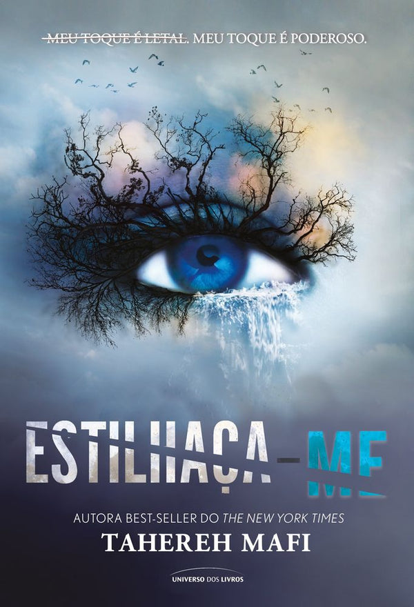Capa do livro Estilhaça-Me, de Tahereh Mafi