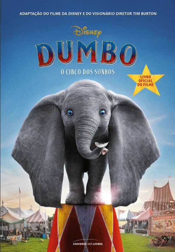 Capa do livro Dumbo - O Circo dos Sonhos, de Kari Sutherland