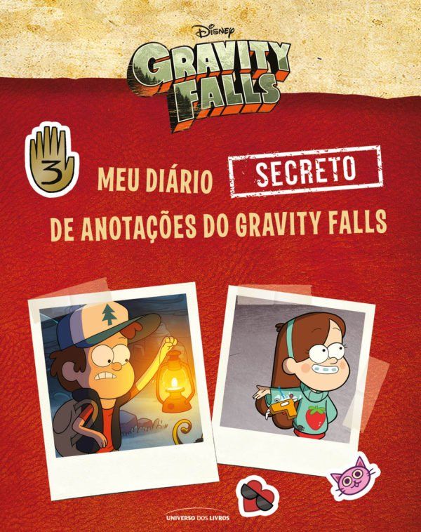 Capa do livro Meu Diário (Secreto) de Anotações do Gravity Falls, de Maria Eugenia Blanco