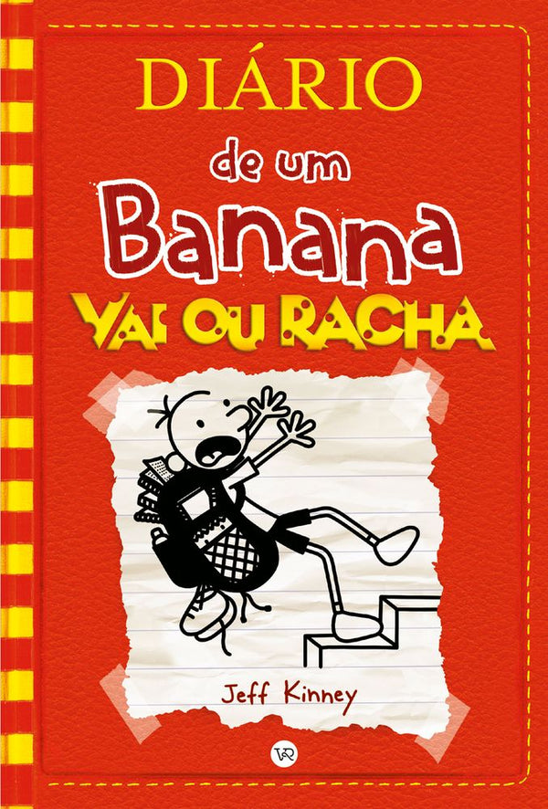 Capa do livro Diário de um Banana - Vol. 11 - Vai ou Racha, de Jeff Kinney