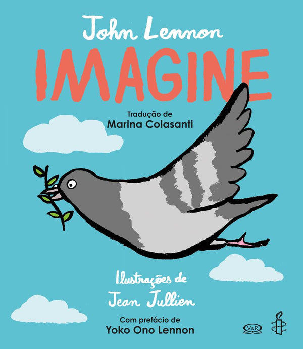 Capa do livro Imagine, de John Lennon