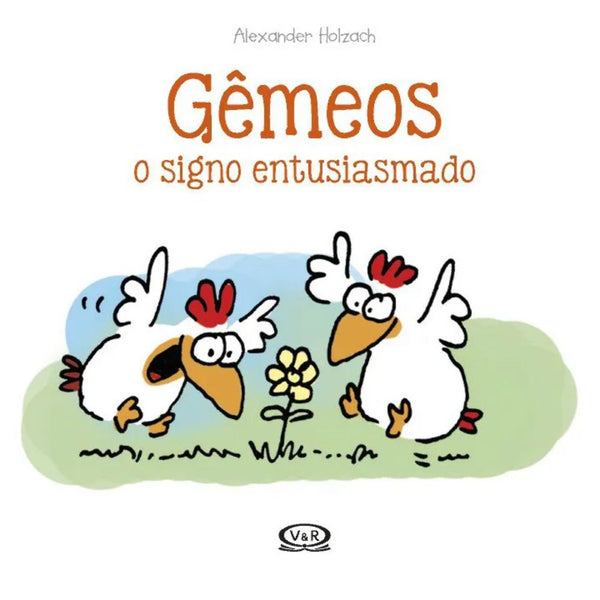 Capa do livro Gêmeos - O Signo Entusiasmado, de Alexander Holzach