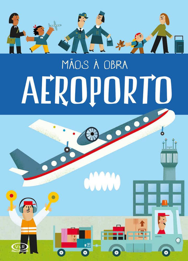 Capa do livro Mãos a Obra: Aeroporto, de Katherine Sully