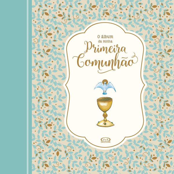 Capa do livro O Álbum da Minha Primeira Comunhão, de Enriqueta Naon Roca