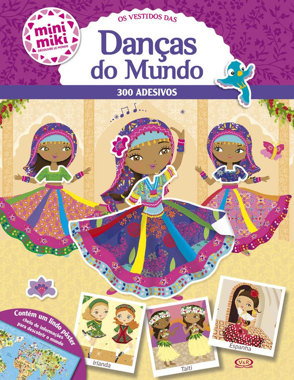 Capa do livro Vestidos das Dancas do Mundo, os, de Playbac Editions