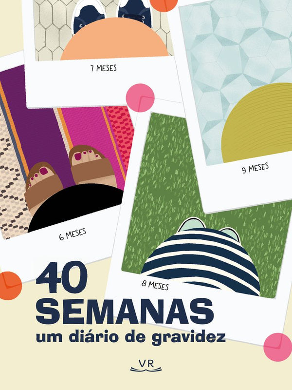 Capa do livro 40 Semanas um Diario de Gravidez, de Kate Pocrass