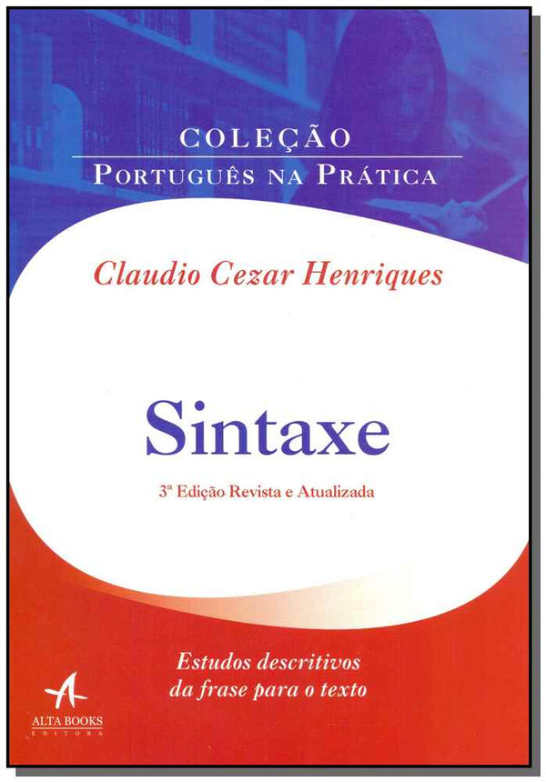 Capa do livro Sintaxe, de Claudio Cezar Henriques