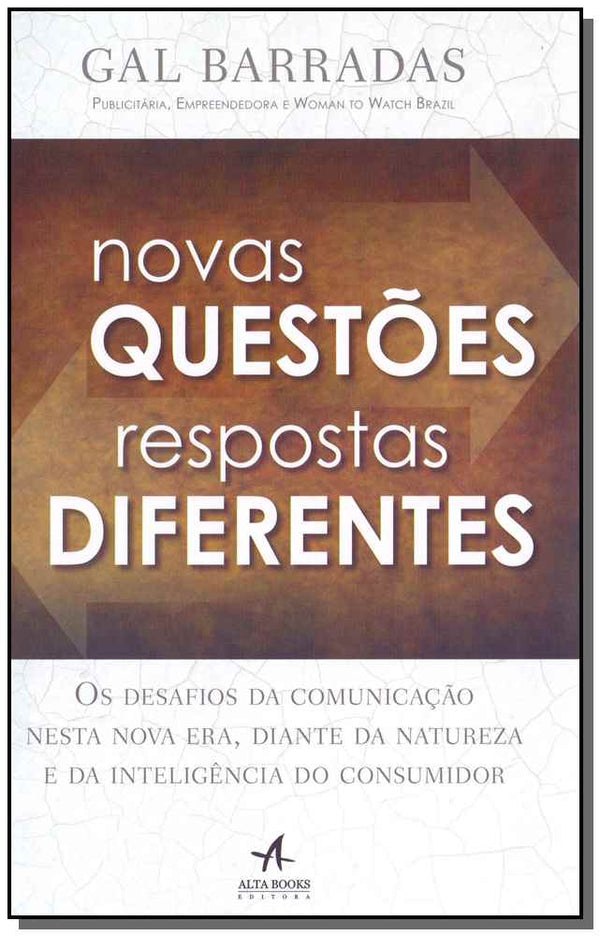Capa do livro Novas Questões, Respostas Diferentes, de Gal Barradas