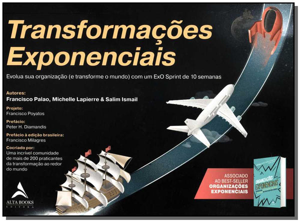 Capa do livro Transformações Exponenciais, de Salim Ismail