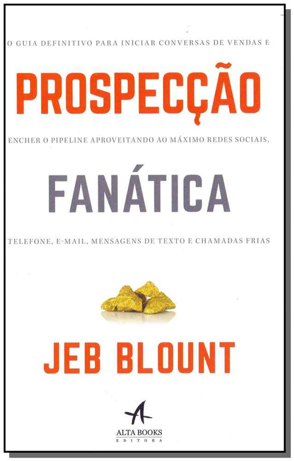 Capa do livro Prospecção Fanática, de Jeb Blount