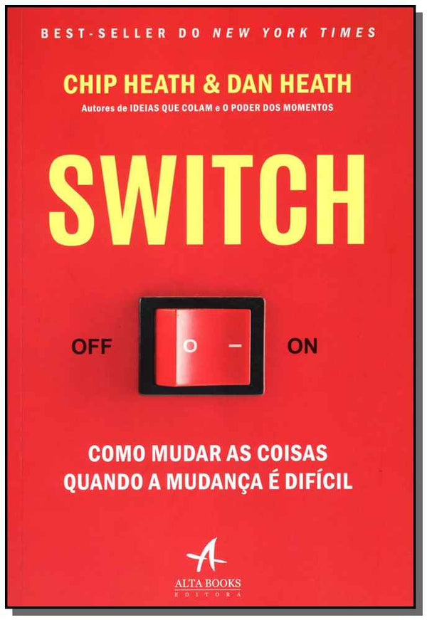 Capa do livro Switch, de Chip/ Heath, Dan Heath