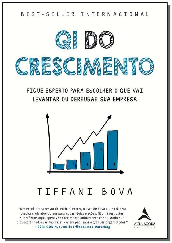 Capa do livro Qi do Crescimento, de Tiffani Bova