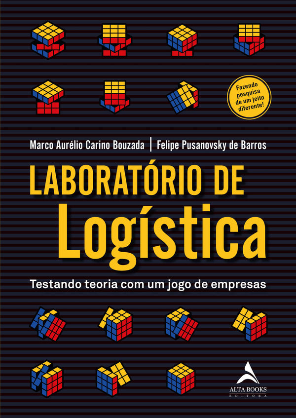 Capa do livro Laboratorio de Logistica, de Felipe Pusanovsky de Barros, Marco Aurelio