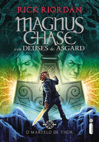 Capa do livro O Martelo de Thor, de Rick Riordan