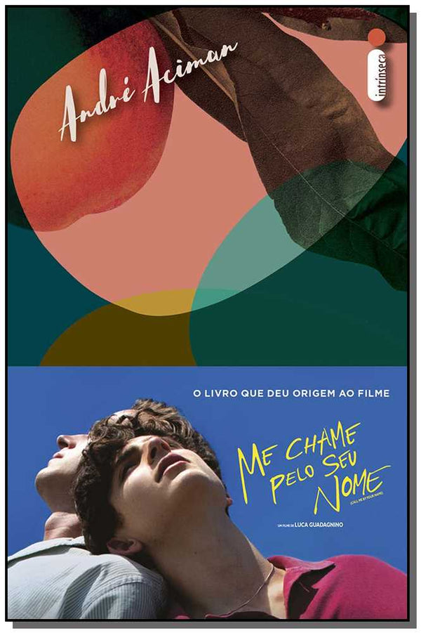Capa do livro Me Chame Pelo Seu Nome, de Andre Aciman