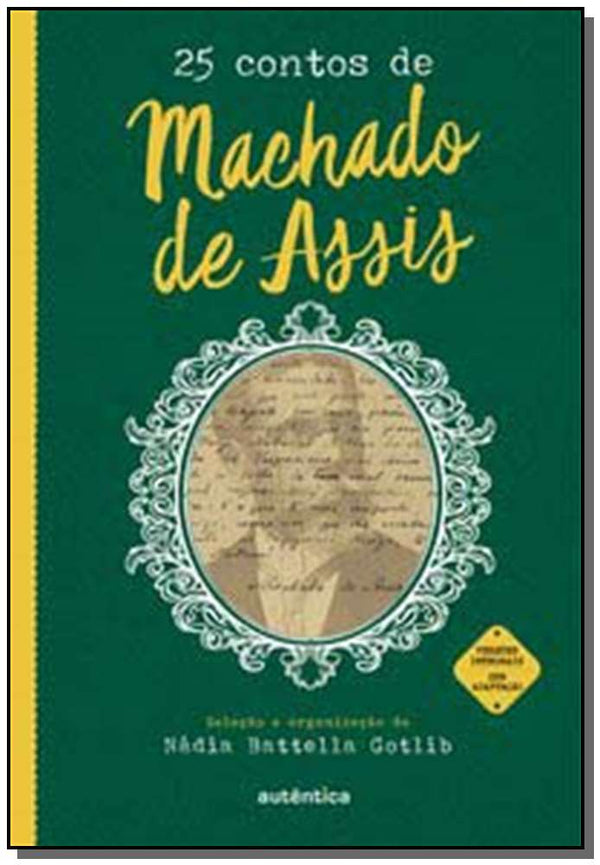 Capa do livro 25 Contos de Machado de Assis, de Machado de Assis