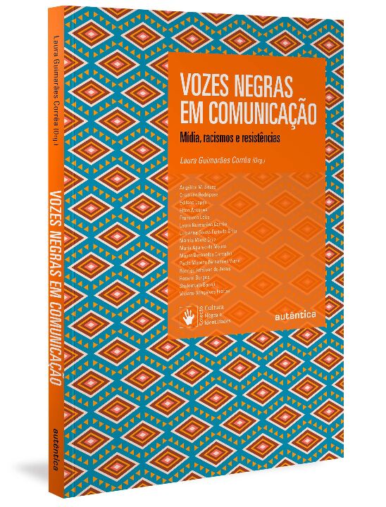 Capa do livro Vozes Negras em Comunicação, de Laura Guimaraes Correa