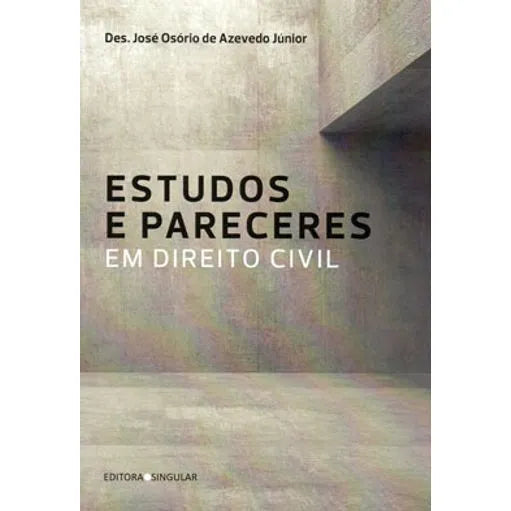 Capa do livro Estudos e Pareceres em Direito Civil, de Des. Jose Osorio de Azevedo Junior