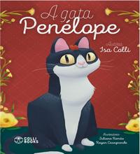 Capa do livro A Gata Penélope, de Isa Colli