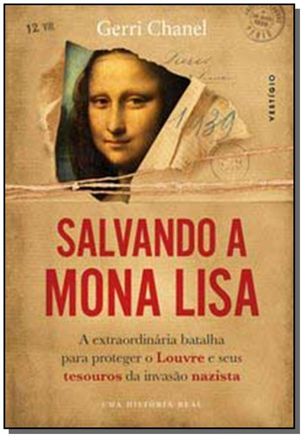 Capa do livro Salvando a Mona Lisa, de Gerri Chanel