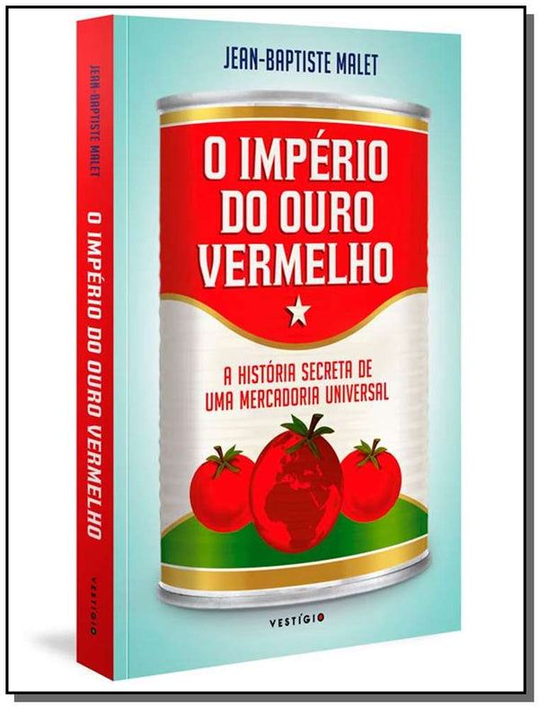 Capa do livro O Império do Ouro Vermelho, de Jean-Baptiste Malet