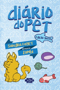 Capa do livro Diário do Pet- Edição Gatos, de Sandra Fayet