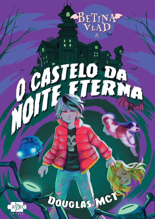 Capa do livro Betina Vlad e o Castelo da Noite Eterna - Vol. 01, de Douglas Mct