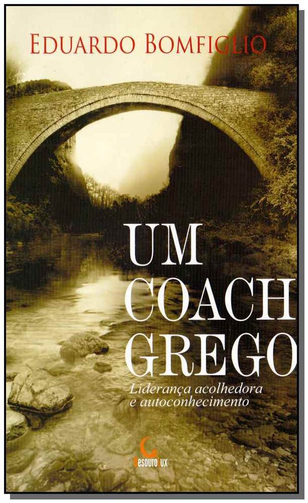 Capa do livro Um Coach Grego, de Eduardo Bomfiglio
