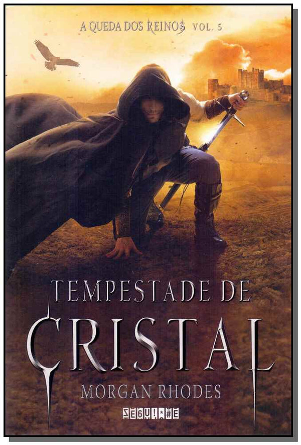 Capa do livro Tempestade de Cristal, de Morgan Rhodes
