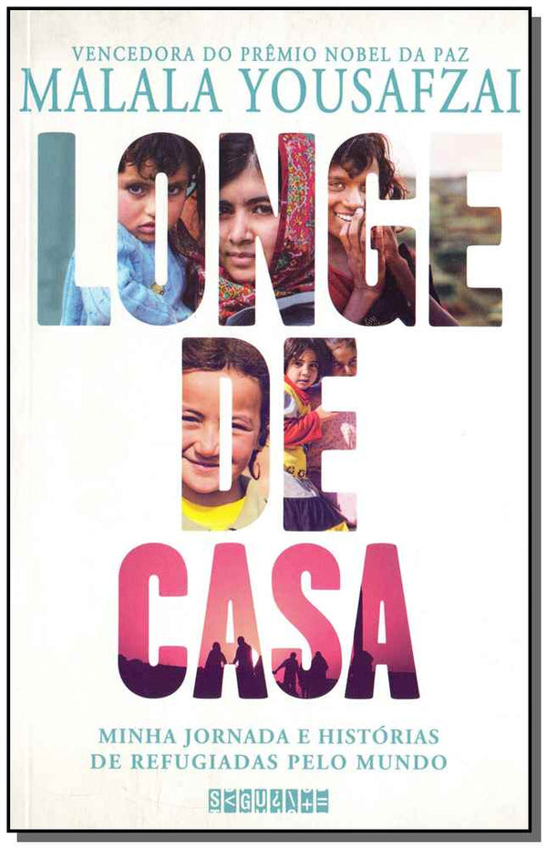 Capa do livro Longe de Casa, de Malala Yousafzai