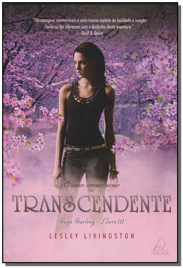 Capa do livro Transcendente, de Lesley Livingston