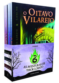 Capa do livro Aventuras de Tibor Lobato, as - 3 Volumes, de Gustavo Rosseb