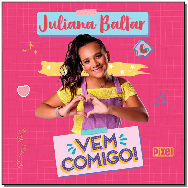 Capa do livro Vem Comigo!, de Juliana Baltar