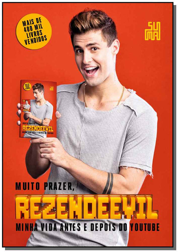Capa do livro Muito Prazer, Rezendeevil, de Rezendeevil