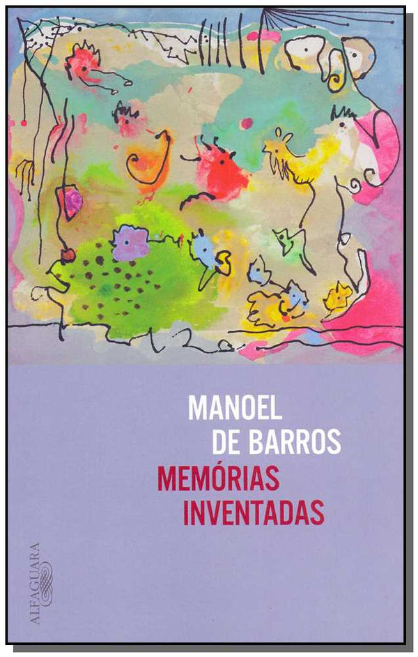 Capa do livro Memorias Inventadas, de Manoel de Barros
