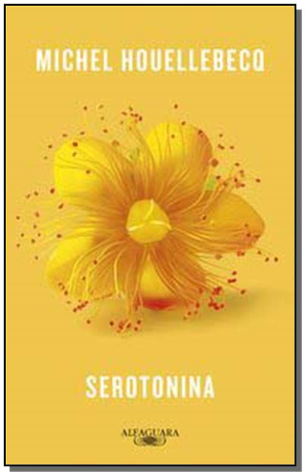 Capa do livro Serotonina, de Michel Houellebecq