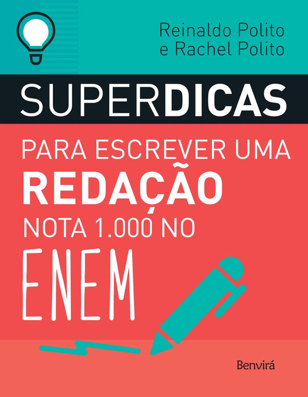 Capa do livro Superdicas para Escrever uma Redação Nota 1.000 no Enem, de Rachel Eid Polito