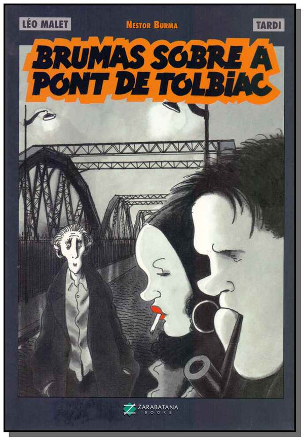 Capa do livro Brumas sobre a Pont de Tolbiac, de Nestor Burma
