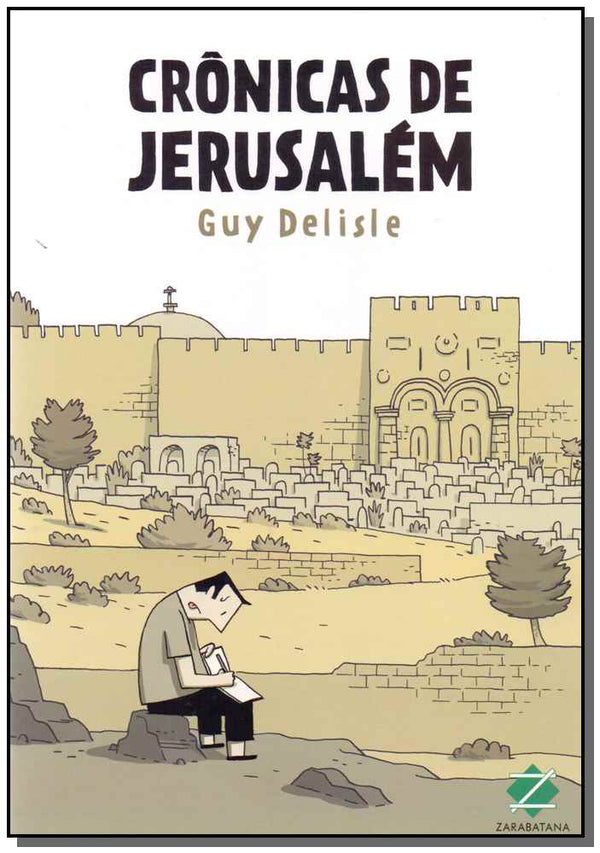 Capa do livro Cronicas de Jerusalem, de Guy Delisle