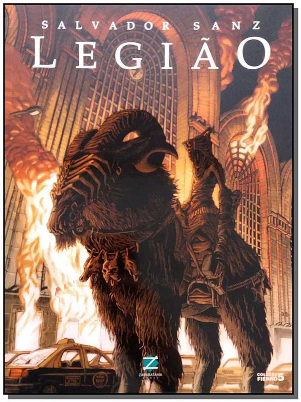 Capa do livro Legião, de Salvador Sanz