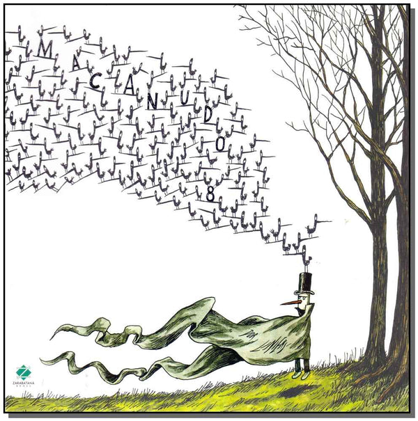 Capa do livro Macanudo 08, de Liniers