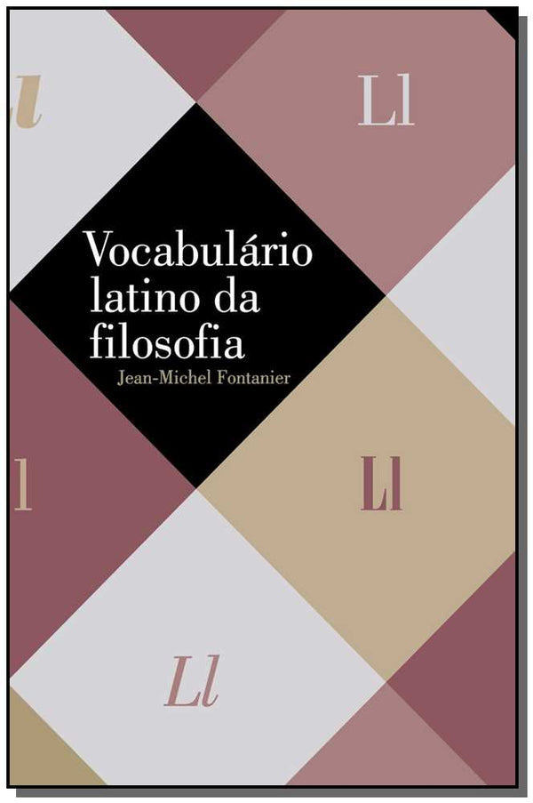 Capa do livro Vocabulario Latino da Filosofia, de Jean-Michel Fontanier