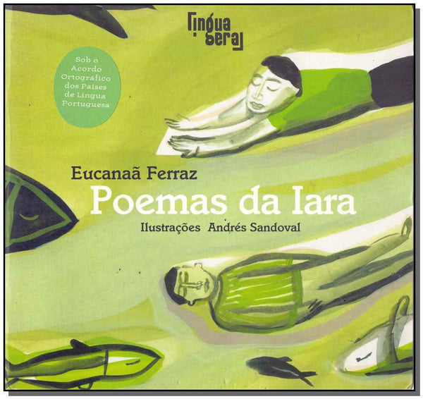 Capa do livro Poemas da Iara, de Eucanaa Ferraz